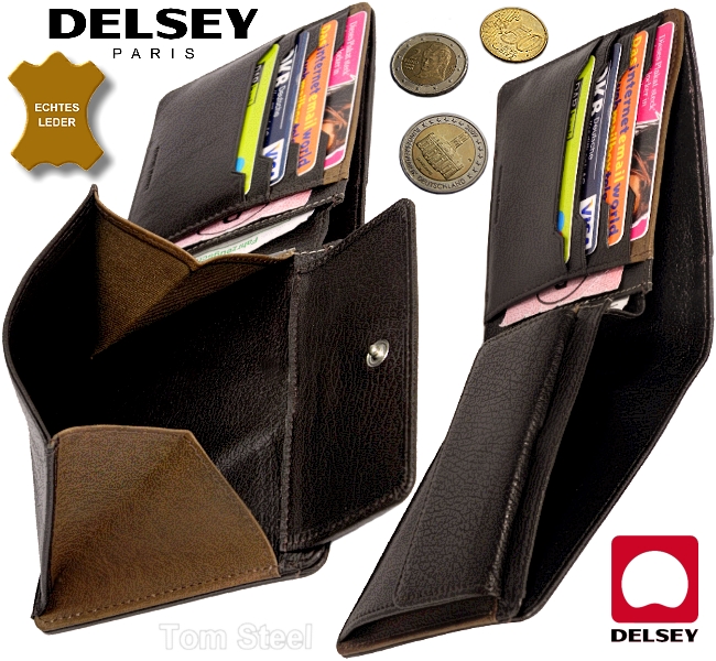 DELSEY, Portmonee, Geldboerse, Geldbeutel, Geldtasche, Portemonnaie, Portefeuille, wallet, purse