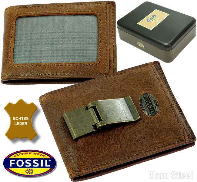 moneyclip wallet fossil